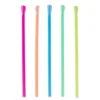 Neon Spoon Straw Assortment (400 PACK)