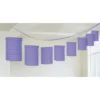 Paper Lantern Garland Purple 12' (EACH)