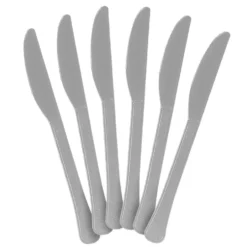 Plastic Knives - Silver (20 PACK)