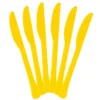 Plastic Knives - Yellow (20 PACK)