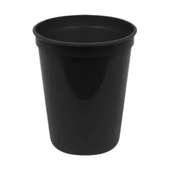 Plastic Stadium Cups - Black 16 oz (500 PACK)