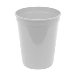 Plastic Stadium Cups - White 16 oz (500 PACK)