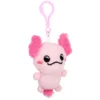 Plush Axolotl Clip On Assortment 3.5" (DZ)