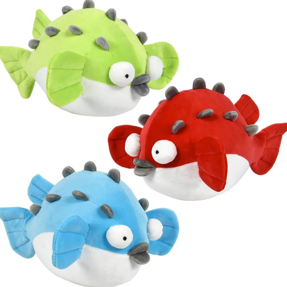 Plush Blow Fish Assorted 10" (EACH)