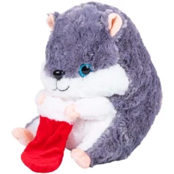 Plush Christmas Hamster Assorted 13" (EACH)