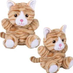 Plush Clutch Crew Tabby Cat 7" (EACH)