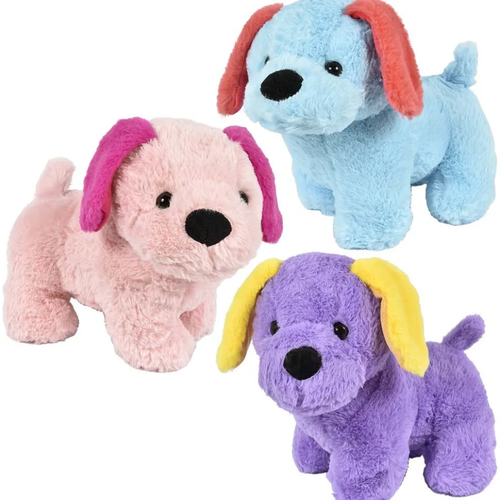 Plush Colorful Dog Assorted 12" (EACH)