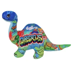 Plush Graffiti Diplodocus Dinosaur 15