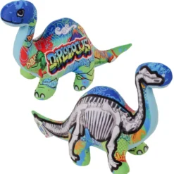 Plush Graffiti Diplodocus Dinosaur 15