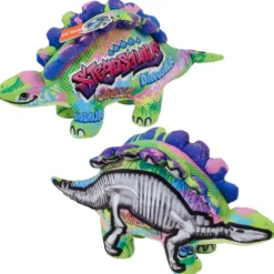 Plush Graffiti Stegosaurus Dinosaur 15