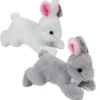 Plush Laying Bunny Assorted 12" (EACH)