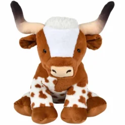 Plush Longhorn Cow 20" (EACH)