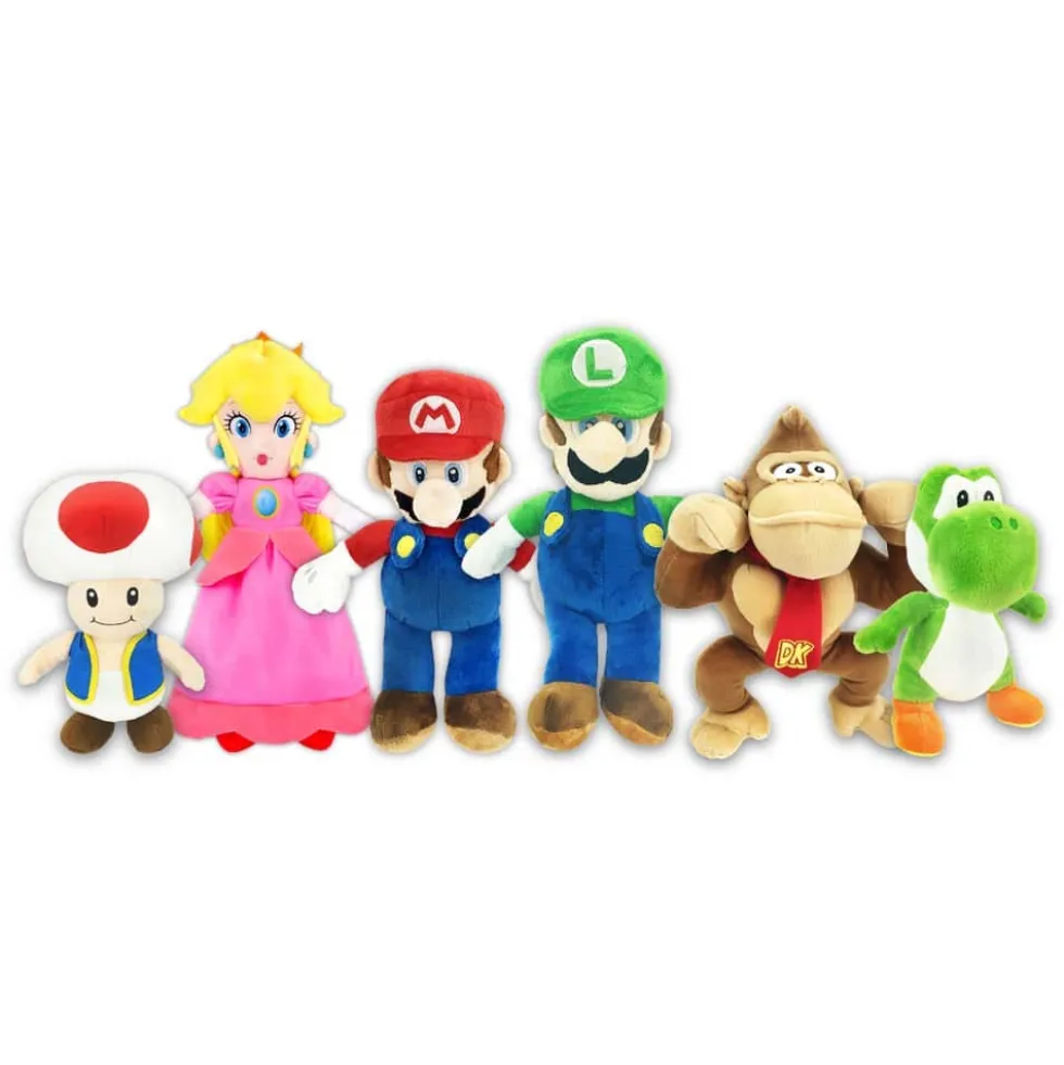 Plush Mario Character Assorted 8.5" (EACH)