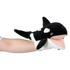 Plush Ocean Safe Orca Puppet 15" (EACH)