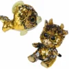 Plush Shiny Sequin Animals Assorted 6" (EACH)