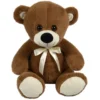 Plush Sitting Mink Bear Assorted 12" (EACH)