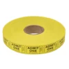 Roll Tickets - Admit One - Yellow 2000 Roll (EACH)