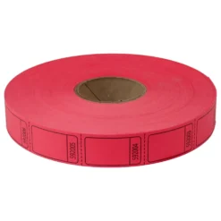 Roll Tickets - Blank - Red 2000 Roll (EACH)