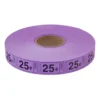 Roll Tickets - 25 Cent - Purple 2000 Roll (EACH)