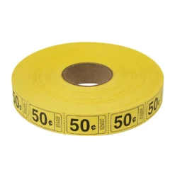 Roll Tickets - 50 Cent - Yellow 2000 Roll (EACH)