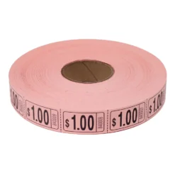 Roll Tickets - Dollar - Pink 2000 Roll (EACH)