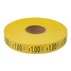 Roll Tickets - Dollar - Yellow 2000 Roll (EACH)