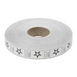 Roll Tickets - Star - White 2000 Roll (EACH)