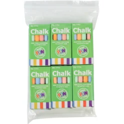 Sidewalk Chalk 3.5" 4 Count (DZ)