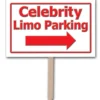 Sign - Celebrity Limo Parking (EACH)