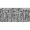 Silver 1-Ply Metallic Fringe Drape 15" x 10' (EACH)