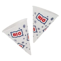 Snow Cone Paper Cones 6 oz (200 PACK)
