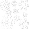 Snowflake Cutout Assortment 5" - 12" (9 PACK)