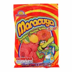 Sour Passion Fruit Ring Gummies 2.5 oz (BB October 2025)
