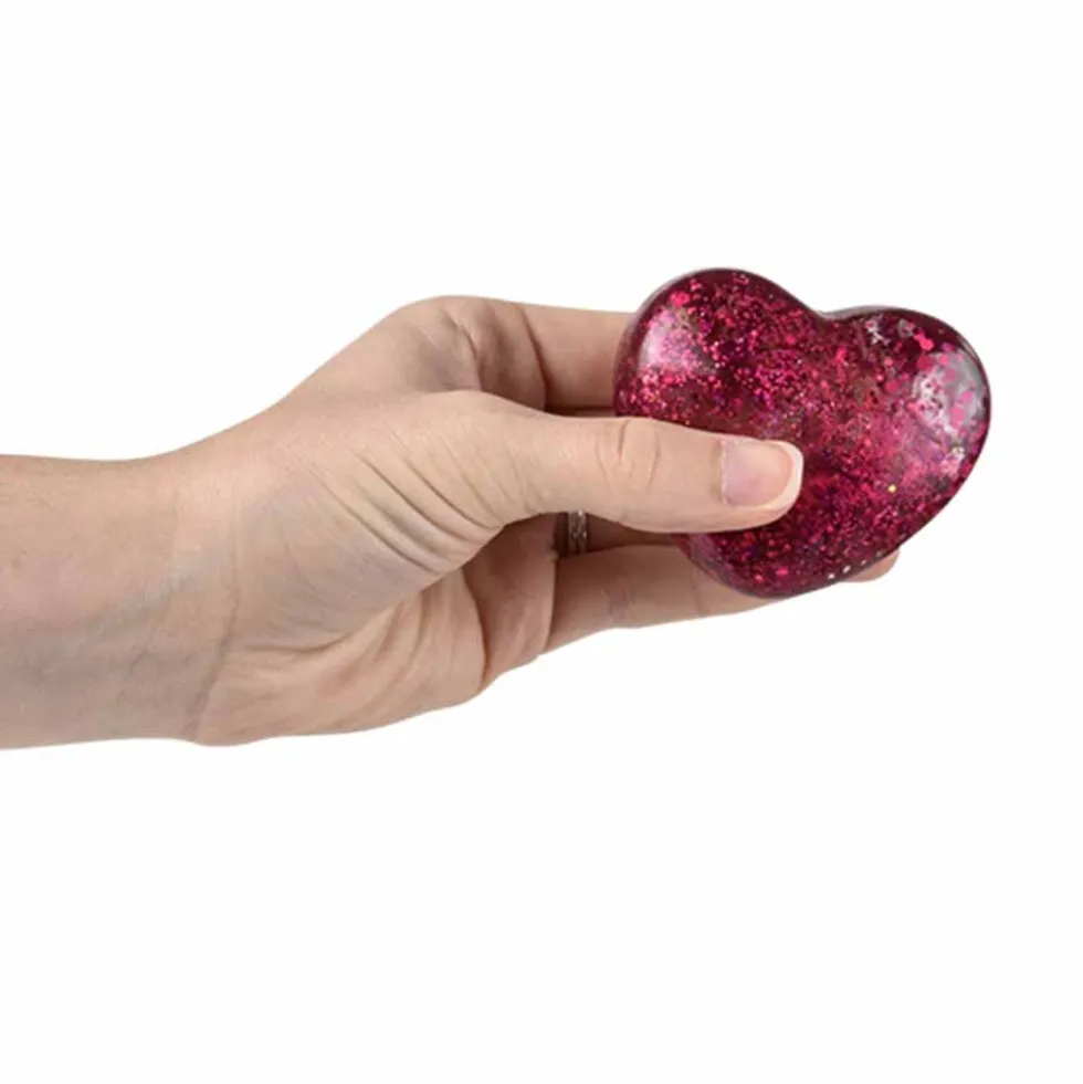 Squeezy Sparkle Sugar Heart Assortment 2.5" (DZ)