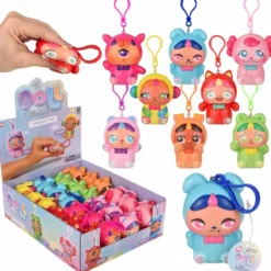Squish Doll Clip Assortment 3" (24 PACK)