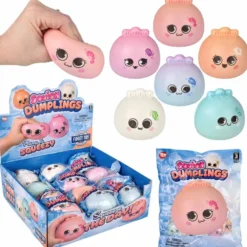 Squish Dumpling Assortment 3.25" (DZ)