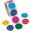 Stickers - Smile Face Assortment 1.5" (100 PACK)