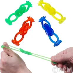 Sticky Stretchy Flying Frog Assortment 3" (100 PACK)