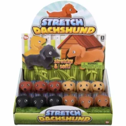 Stretch Dachshund Assortment 4.5" (DZ)