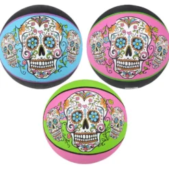 Sugar Skull Basketball Assorted 9.5" (EACH)