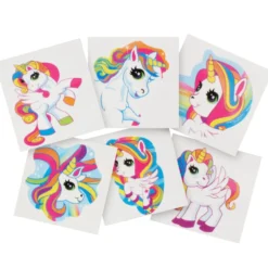 Tattoos - Unicorn Assortment 1.5" (144 PACK)
