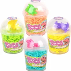 Wiggle Wormy Dinosaur Putty Assortment 3.6" (DZ)